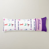 Crazy über Gymnastik Körperkissen (Vorderseite)