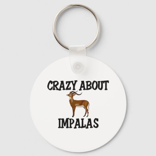 Crazy über Impalas Schlüsselanhänger (Vorderseite)