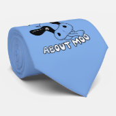 Crazy über Moo, Kuh Liebhaber Puff T - Shirt Krawatte (Gerollt)