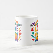 Crazy über sie kaffeetasse (Mittel)