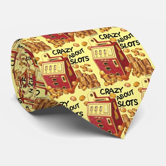 Crazy über Slots Krawatte (Gerollt)