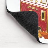 Crazy über Slots Mousepad (Ecke)