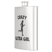 Crazy Ultra Running Girl Flachmann (Links)