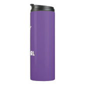 Crazy Ultra Running Girl Thermosbecher (Nach rechts gedreht)