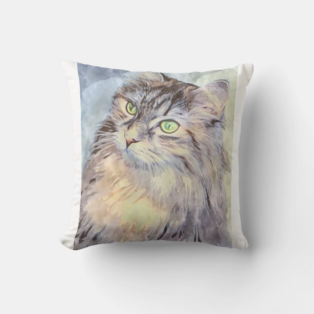 Crazy und Adorable Kitty Kissen (Vorderseite)