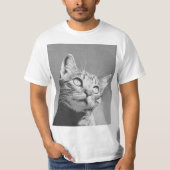 Crazy und Adorable Kitty T-Shirt (Vorderseite)