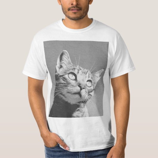 Crazy und Adorable Kitty T-Shirt (Vorderseite)