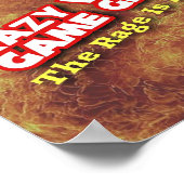 Crazy Video Game Geek - Der Zorn ist echt! Poster (Ecke)