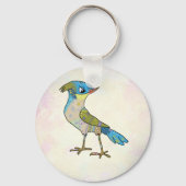 Crazy Vogel Schlüsselanhänger (Vorderseite)