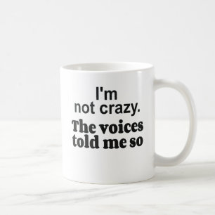 Crazy voices bf kaffeetasse