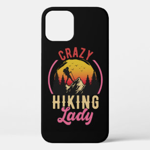 Crazy Wanderdame, Frauengebirge Lieben Wandern Case-Mate iPhone Hülle