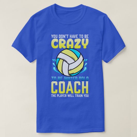 Crazy Water Polo Coach (Design vorne)
