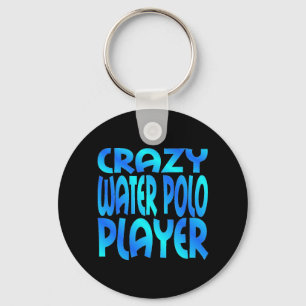 Crazy Water Polo Player Schlüsselanhänger