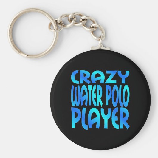 Crazy Water Polo Player Schlüsselanhänger (Vorne)