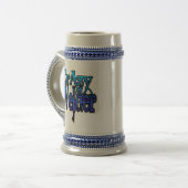 Crazy Welder Bierglas (Vorderseite Links)