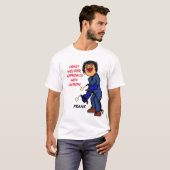 Crazy Welder Cartoon T-Shirt (Vorne ganz)