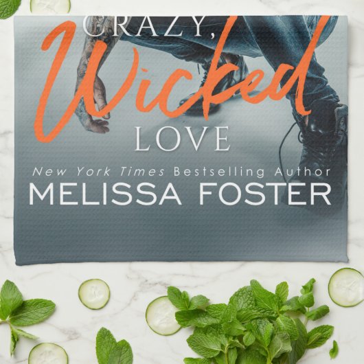 Crazy, Wicked Liebe Kitchen Teetücher Geschirrtuch (Gefaltet)