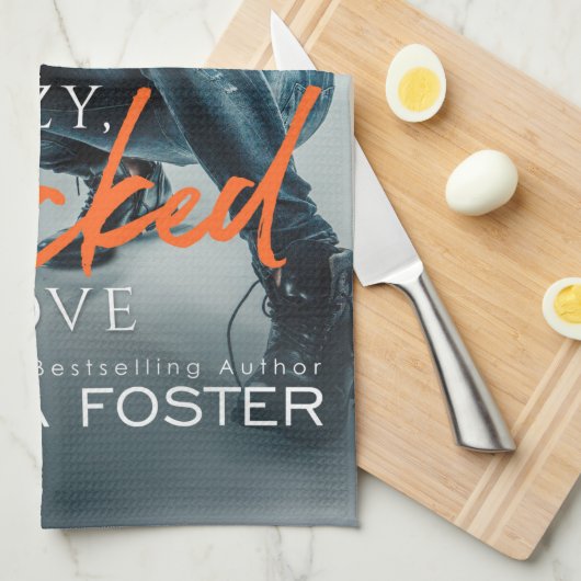 Crazy, Wicked Liebe Kitchen Teetücher Geschirrtuch (Viertel Falte)