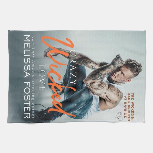 Crazy, Wicked Liebe Kitchen Teetücher Geschirrtuch (Horizontal)