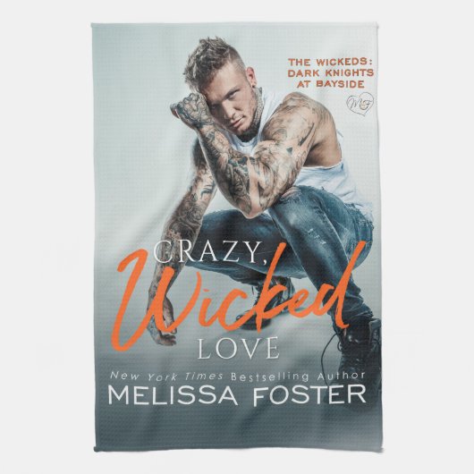 Crazy, Wicked Liebe Kitchen Teetücher Geschirrtuch (Vertikal)