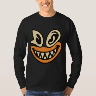 Crazy Wide-Smile-Gesicht – Einzigartiges, mutiges T-Shirt