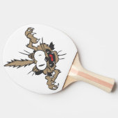 Crazy Wild Cat Tischtennis Schläger (Seitenansicht)