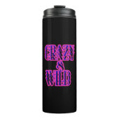 Crazy & Wild Thermosbecher (Vorderseite)
