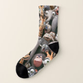 Crazy Wildlife Group Socken (Links - Außen)