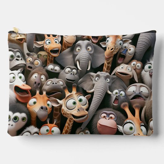 Crazy Wildlife Group Zubehörtasche (Vorderseite)