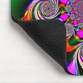 Crazy Wirbel Mousepad (Ecke)