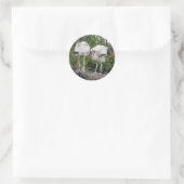 Crazy Wood Stork Stickers (Tasche)
