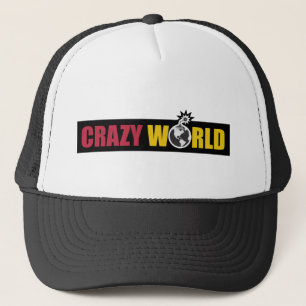 Crazy World Logo Trucker Hat Truckerkappe