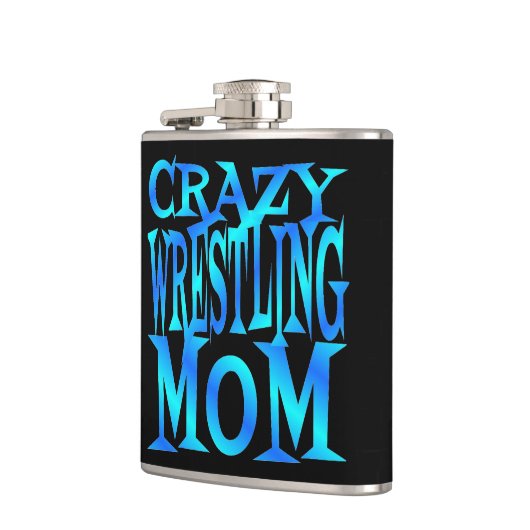 Crazy Wrestling Mama Flachmann (Links)