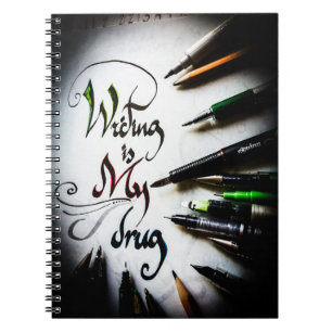 Crazy Writer Manifesto Notizblock