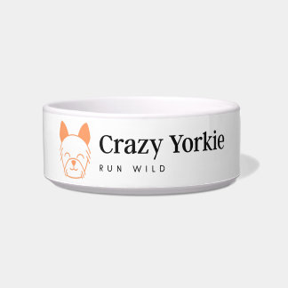 Crazy Yorkie Bowl Napf