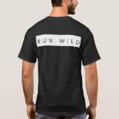 Crazy Yorkie Men's Basic Hooded Sweatshirt T-Shirt (Rückseite)