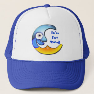 Crazy "You be Mooned" Cartoon Cap Truckerkappe