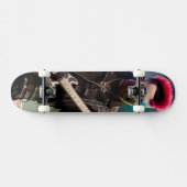 Crazy Zombie Gitarrist Skateboard (Horizontal)