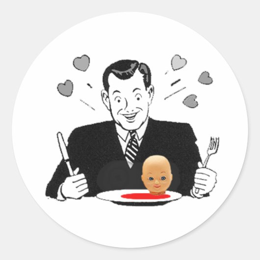 CrazyCannibal Sticker (Vorderseite)