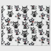 CrazyCats Wrapping Paper Geschenkpapier (Flach)