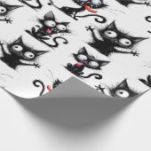 CrazyCats Wrapping Paper Geschenkpapier (Ecke)