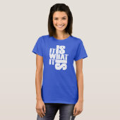 CRAZYFISH ist es, was es ist T-Shirt (Vorne ganz)