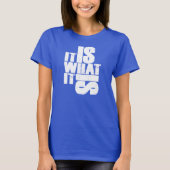 CRAZYFISH ist es, was es ist T-Shirt (Vorderseite)