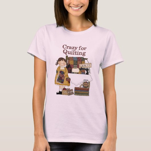 Crazyforquilting T-Shirt (Vorderseite)