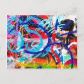 Crazygraffiti2 Postkarte (Vorderseite)