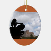 crazyHorse Verzierung Keramikornament (Rechts)