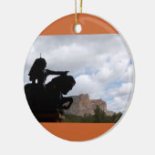 crazyHorse Verzierung Keramikornament (Links)