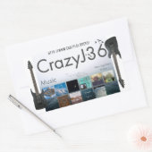 CrazyJ36 Sticker (Umschlag)