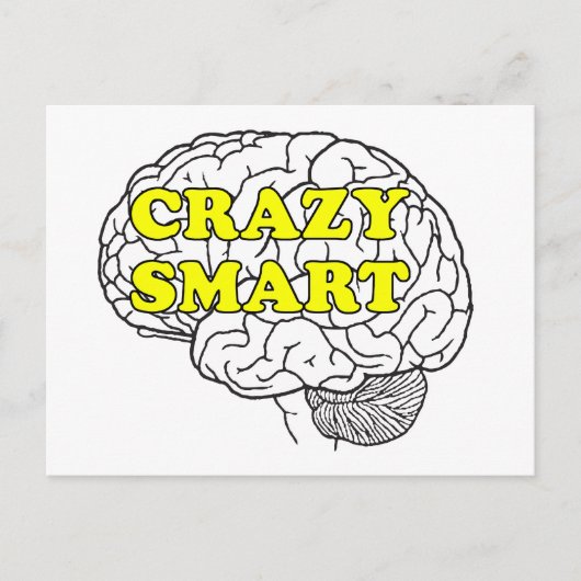 crazysmart postkarte (Vorderseite)