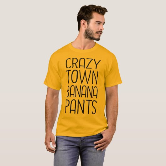 Crazytown Bananen-Hosen T-Shirt (Vorne ganz)